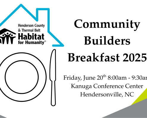 Community Builders Breakfast 2025 graphic